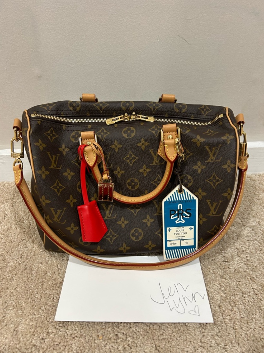 Louis Vuitton Speedy Soft 30 Crafty